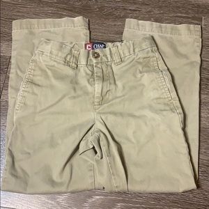 Chaps size 6 kids khakis